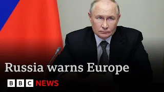 Russia says sending European peacekeepers to Ukraine would be “act of war” | BBC News