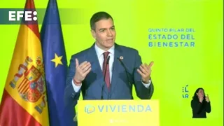 Las medidas del Sánchez para mejorar el acceso a la vivienda