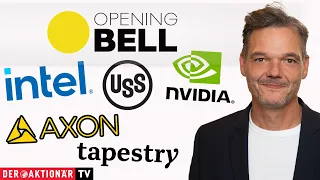 STEEL Opening Bell: S&amp;P 500, Nvidia, LAM Research, Axon Enterprise, Tesla, Intel, Tapestry, US Steel