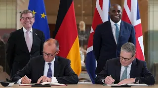 L&#39;Allemagne et le Royaume-Uni signent un traité &quot;inédit&quot; sur la défense et l&#39;immigration