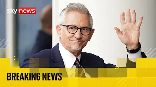 Gary Lineker to leave BBC presenting role this week