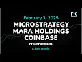 MicroStrategy, Coinbase and Mara Price Forecast: MSTR, COIN and MARA Technical Analysis (03/02)