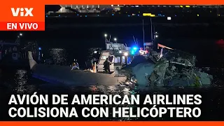 EN VIVO | Choque de avión de pasajeros con un helicóptero militar en Washington DC: Esto se sabe