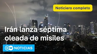 🔴 DW Noticias 15 de junio: el nuevo ataque ocurre después de que Israel atacara Teherán este domingo