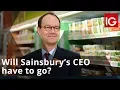 SAINSBURY (J) ORD 28 4/7P - Sainsbury’s-Asda merger is off | Will Sainsbury’s CEO have to go?