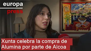 ALUMINA LIMITED La Xunta ve &quot;buena noticia&quot; que Alcoa &quot;continúe en Galicia&quot; con la compra de Alumina