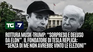 ELON AB [CBOE] Scontro Musk-Trump: “Deluso da Elon”. La replica: “Senza di me non avrebbe vinto le elezioni”