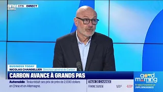 CARBON Nicolas Chandellier (Carbon) : L&#39;entreprise avance à grands pas