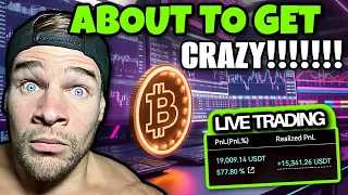 BITCOIN LIVE TRADING! Bitcoin GEARING UP (Alt Season COMING SOON)