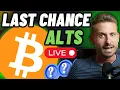 BITCOIN NEXT MOVE!! (Altcoins Near The Lows..)