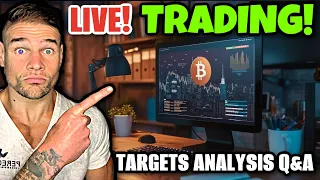 BITCOIN Live Crypto Trading!!! BITCOIN BULLS ARE BACK!!! $200,000.00 LONG TRADE!!!!
