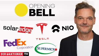 FEDEX CORP. Opening Bell: FedEx, SolarEdge, Tesla, NIO, Supermicro, Affirm Holdings