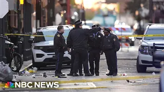 LIVE: Officials provide update after car drives into crowd in New Orleans | NBC News