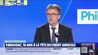 CREDIT AGRICOLE P. Brassac, 10 ans à la tête du Crédit Agricole