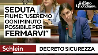 Ostruzione al decreto sicurezza: seduta fiume alla Camera. Schlein: &quot;Useremo ogni minuti possibile&quot;