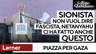 Gaza, il difficile intervento di Gad Lerner: &quot;Sionista non vuol dire fascista&quot;