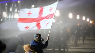 More than 300 arrested in Georgia after six nights of pro-EU protests