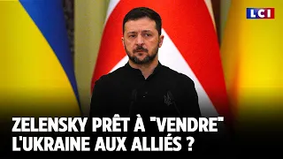 Zelensky prêt à &quot;vendre&quot; l&#39;Ukraine aux alliés ?｜LCI