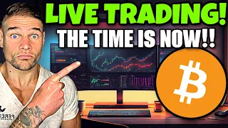 BITCOIN CRYPTO! THE BIG MOMENT ! Let&#39;s GO BITCOIN!!!! (200,000.00 LONG TRADE!)