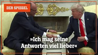 Merz zu Besuch bei Trump: Wie hat sich der Kanzler geschlagen? | DER SPIEGEL