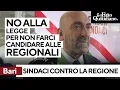 I sindaci pugliesi contro la regione: "Non vogliono farci candidare alle regionali"