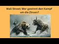 DOW JONES INDUSTRIAL AVERAGE - Wall Street: Wer gewinnt den Kampf um die Zinsen? Marktgeflüster Teil 1