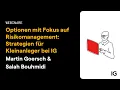 Webinar | Goersch & Bouhmidi | Optionen mit Fokus auf Risikomanagement: Strategien für Kleinanleger