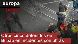 A.S. ROMA Otros cinco detenidos en Bilbao en incidentes tras el partido entre el Athletic y A.S. Roma