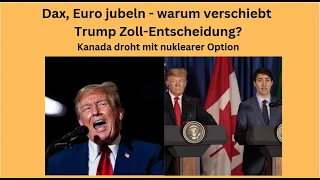 DAX40 PERF INDEX Dax, Euro jubeln - warum verschiebt Trump Zoll-Entscheidung? Marktgeflüster Teil 1