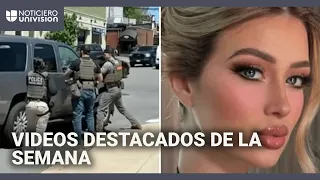 ICE arresta violentamente a hispano y asesinan a influencer mexicana: videos destacados de la semana