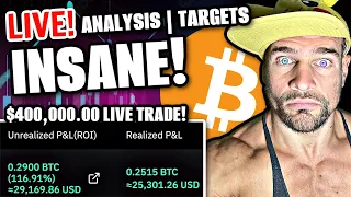 BITCOIN LIVE TRADING | Bitcoin &amp; Altcoins | Targets &amp; Analysis (THIS IS JUST THE BEGINNING)