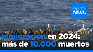 Más de 10.000 migrantes murieron en el mar al intentar llegar a España en 2024, según un informe …