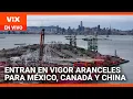 Entran en vigor los aranceles para México, Canadá y China | La Voz de la Mañana