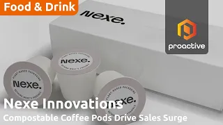 NEXE Innovations secures 700K+ compostable pod orders in May, new partnership with Crazy Cups