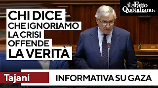 S&U PLC [CBOE] Tajani su Gaza: &quot;Immagini che suscitano dolore. Chi dice che ignoriamo la crisi offende la verità&quot;