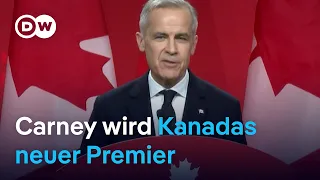 Kanada: Mark Carney wird Nachfolger von Justin Trudeau | DW Nachrichten