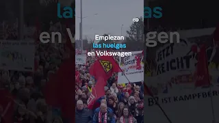 Empiezan las huelgas en Volkswagen contra ola despidos y cierres de fábricas en Alemania