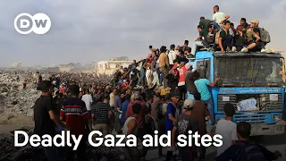 UN: Gazans &#39;killed simply trying to feed themselves and their families&#39; | DW News
