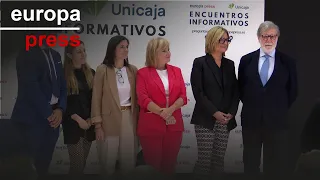 UNICAJA Empleo, formación y Diálogo social centran el foro &#39;Encuentros informativos&#39; de EP y Unicaja