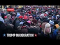 Trump supporters gather in DC as he becomes president