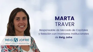 REIG JOFRE Reig Jofre aumenta sus ingresos en un 7% en el tercer trimestre de 2024