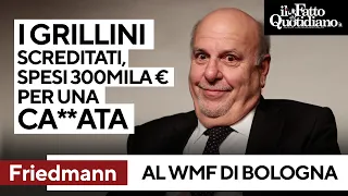Friedman sbeffeggia Rousseau: &quot;Grillini ormai screditati hanno pagato 300mila euro per una ca**ata&quot;