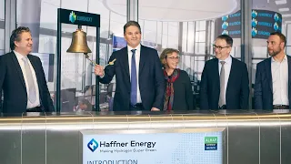 HAFFNER ENERGY Haffner Energy s&#39;introduit sur Euronext Growth Paris