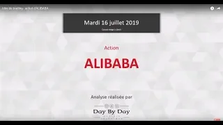 ALIBABA GROUP HOLDING Idée de trading : achat d&#39;ALIBABA