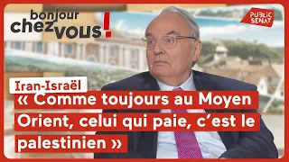 Jean-Louis Bourlanges : « Comme toujours au Moyen Orient, celui qui paie, c’est le palestinien »