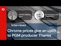 THARISA ORD USD0.001 (DI) - Chrome prices give an uplift to PGM producer Tharisa