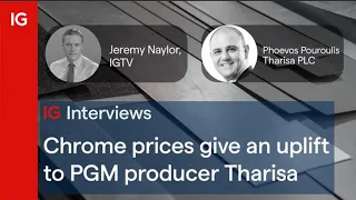 THARISA ORD USD0.001 (DI) Chrome prices give an uplift to PGM producer Tharisa