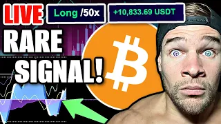 BITCOIN LIVE TRADING - RARE BITCOIN Signal Flashing **NOW** (URGENT LAST WARNING)