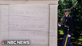 LIVE: Trump visits the Tomb of the Unknown Soldier ahead of inauguration | NBC News