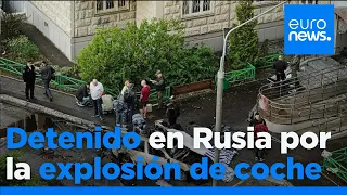 Rusia detiene a un sospechoso por la explosión del coche en la que murió un alto general